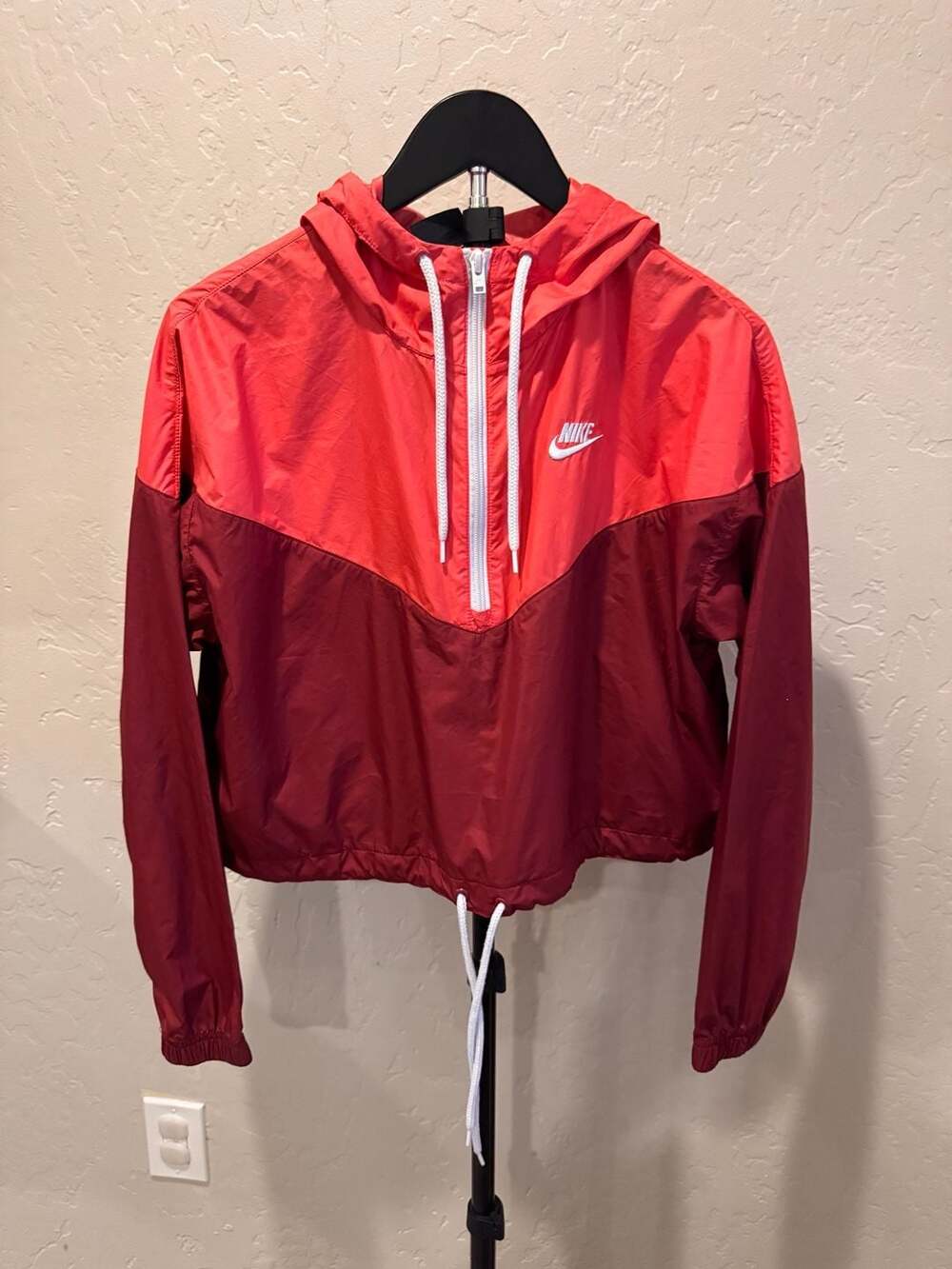 Nike NSW Heritage Women's Cropped Quarter-Zip Windrunner Jacket